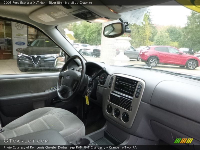 Silver Birch Metallic / Graphite 2005 Ford Explorer XLT 4x4