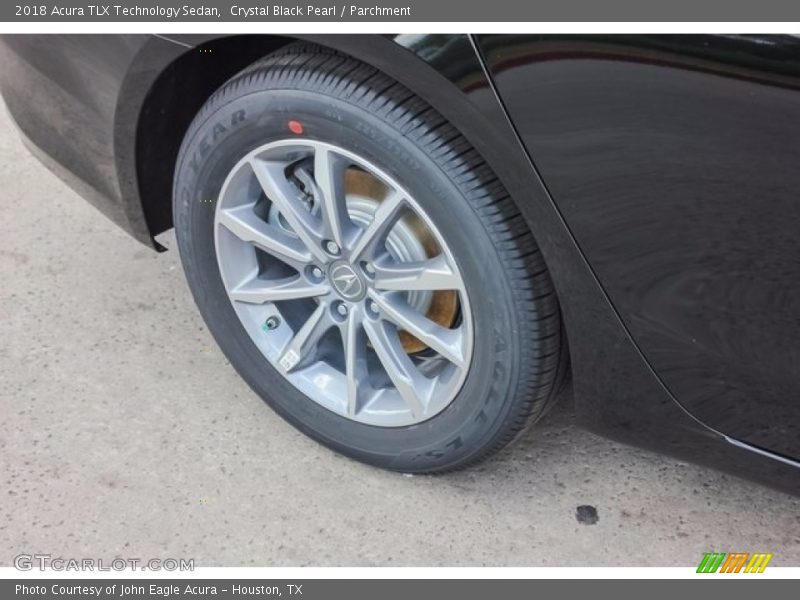 Crystal Black Pearl / Parchment 2018 Acura TLX Technology Sedan