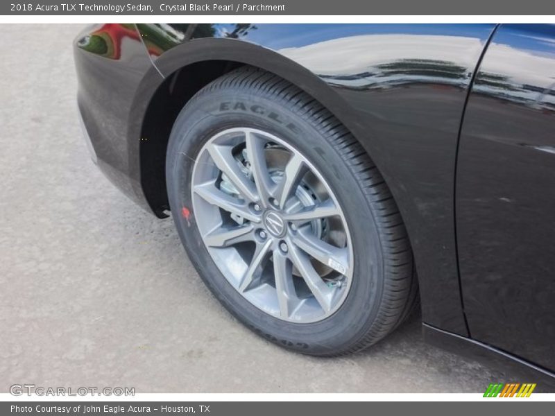 Crystal Black Pearl / Parchment 2018 Acura TLX Technology Sedan