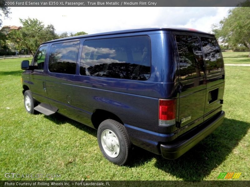 True Blue Metallic / Medium Flint Grey 2006 Ford E Series Van E350 XL Passenger