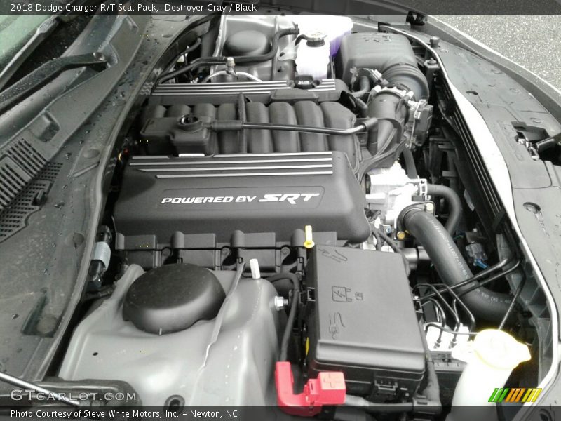 Destroyer Gray / Black 2018 Dodge Charger R/T Scat Pack