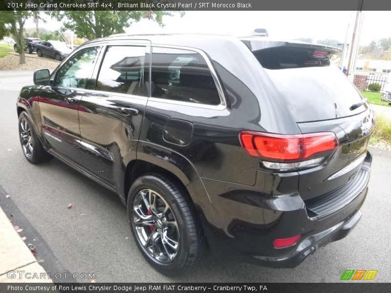 Brilliant Black Crystal Pearl / SRT Morocco Black 2014 Jeep Grand Cherokee SRT 4x4