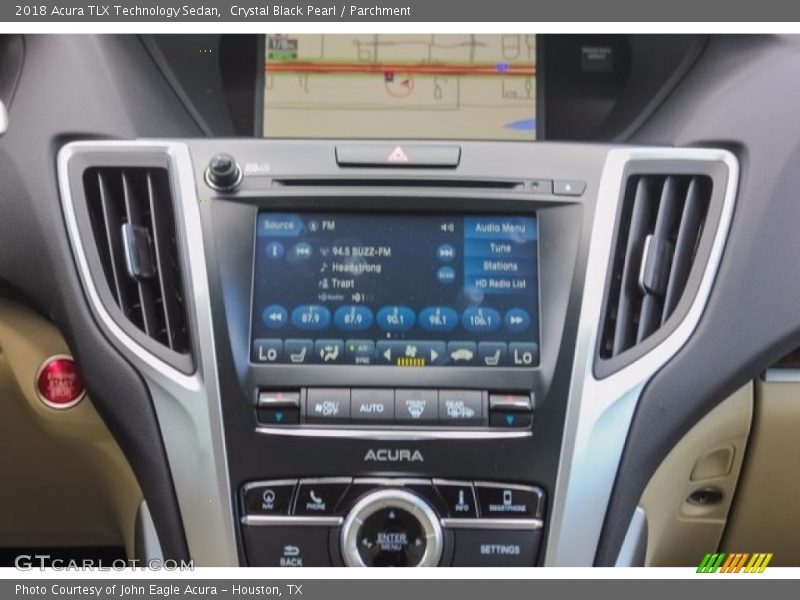 Crystal Black Pearl / Parchment 2018 Acura TLX Technology Sedan