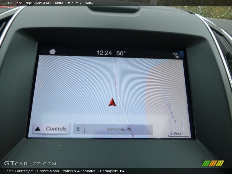 Navigation of 2018 Edge Sport AWD