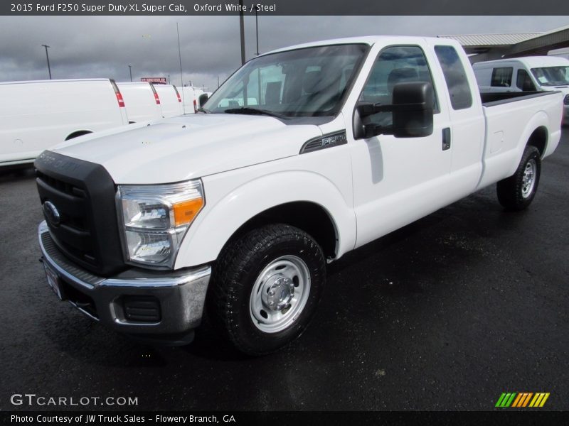 Oxford White / Steel 2015 Ford F250 Super Duty XL Super Cab