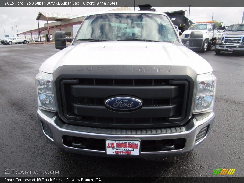 Oxford White / Steel 2015 Ford F250 Super Duty XL Super Cab