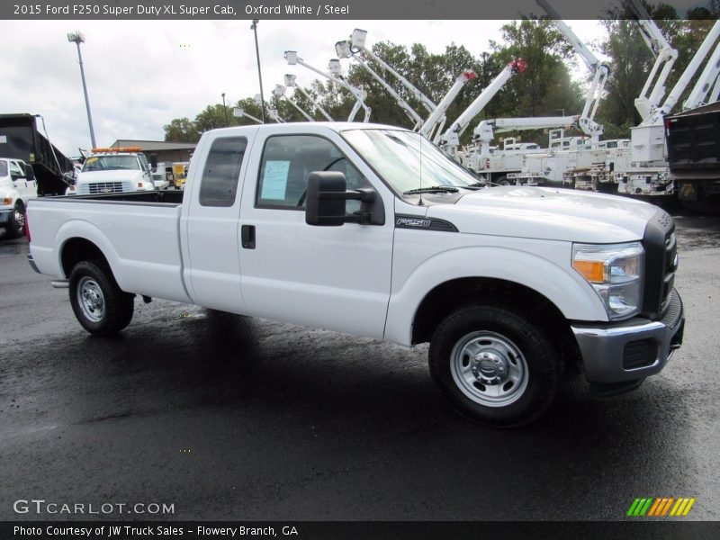 Oxford White / Steel 2015 Ford F250 Super Duty XL Super Cab