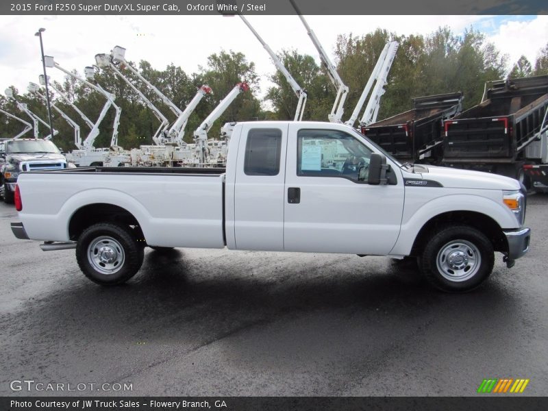Oxford White / Steel 2015 Ford F250 Super Duty XL Super Cab