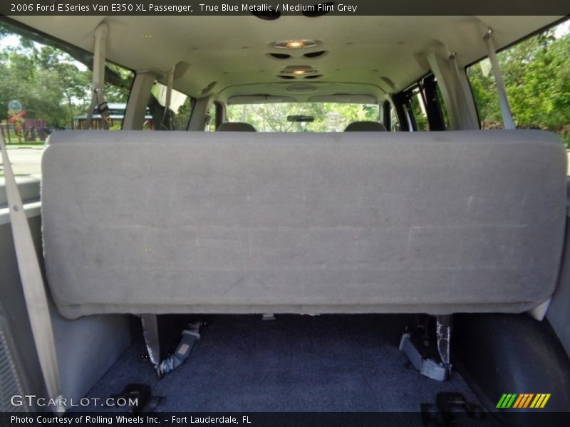 True Blue Metallic / Medium Flint Grey 2006 Ford E Series Van E350 XL Passenger
