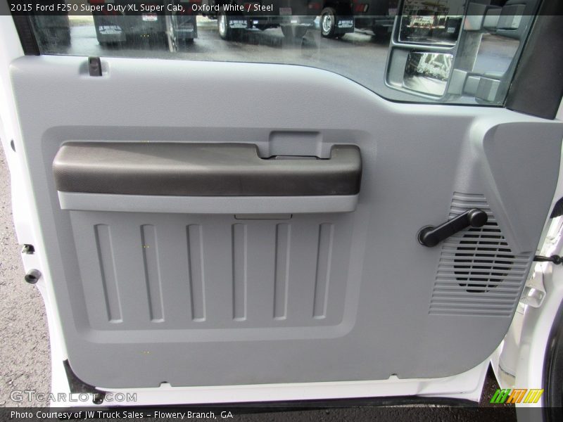 Oxford White / Steel 2015 Ford F250 Super Duty XL Super Cab