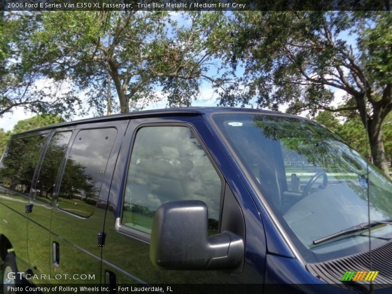 True Blue Metallic / Medium Flint Grey 2006 Ford E Series Van E350 XL Passenger