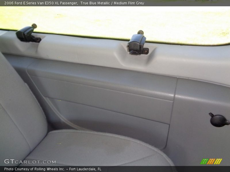 True Blue Metallic / Medium Flint Grey 2006 Ford E Series Van E350 XL Passenger