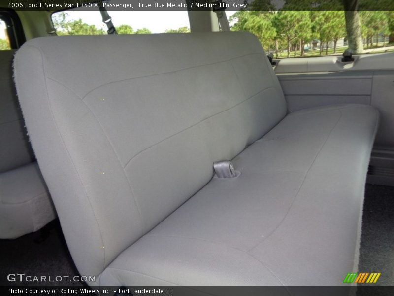 True Blue Metallic / Medium Flint Grey 2006 Ford E Series Van E350 XL Passenger