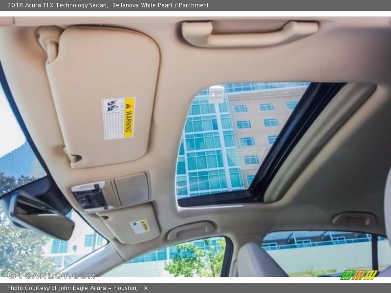 Bellanova White Pearl / Parchment 2018 Acura TLX Technology Sedan
