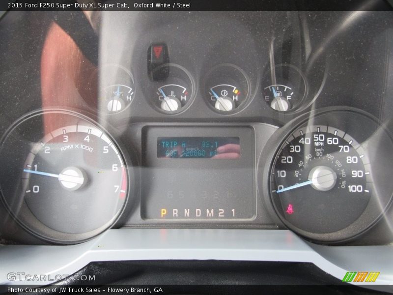 Oxford White / Steel 2015 Ford F250 Super Duty XL Super Cab