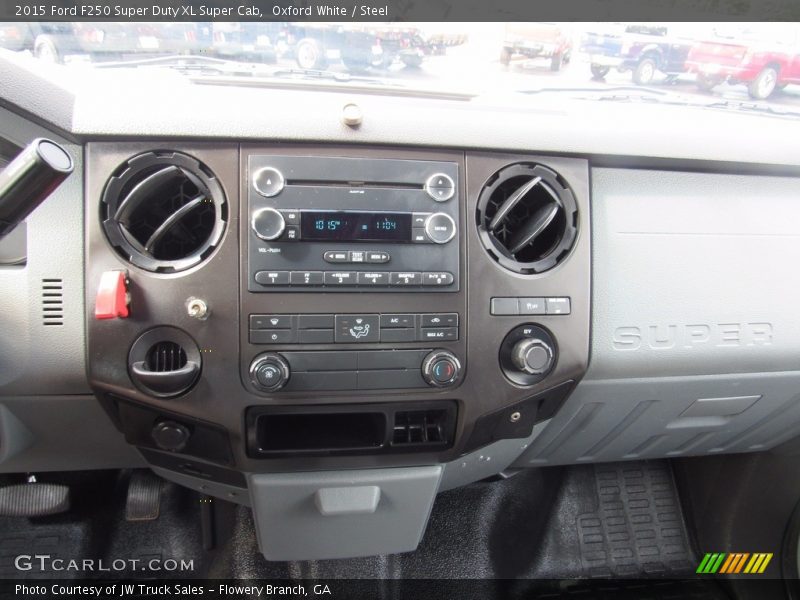 Oxford White / Steel 2015 Ford F250 Super Duty XL Super Cab