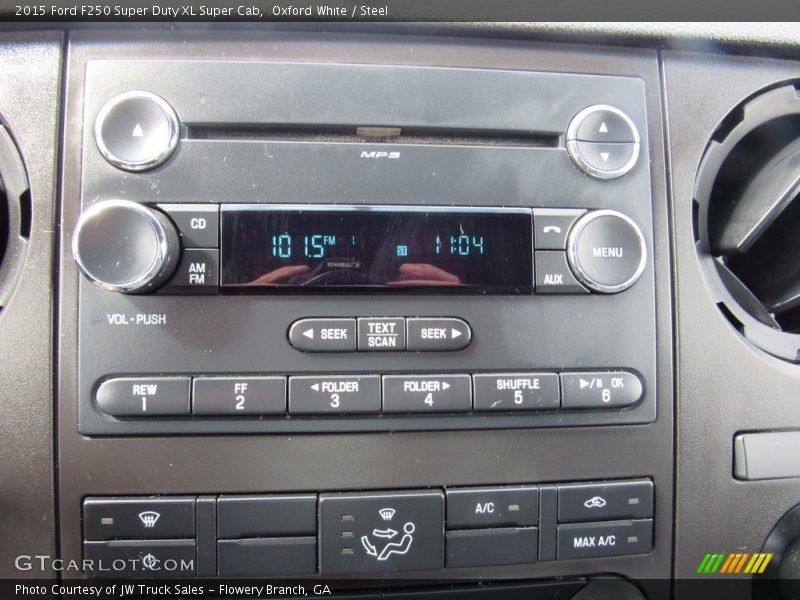 Oxford White / Steel 2015 Ford F250 Super Duty XL Super Cab