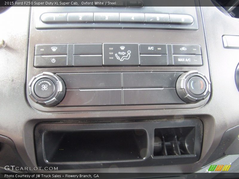 Oxford White / Steel 2015 Ford F250 Super Duty XL Super Cab