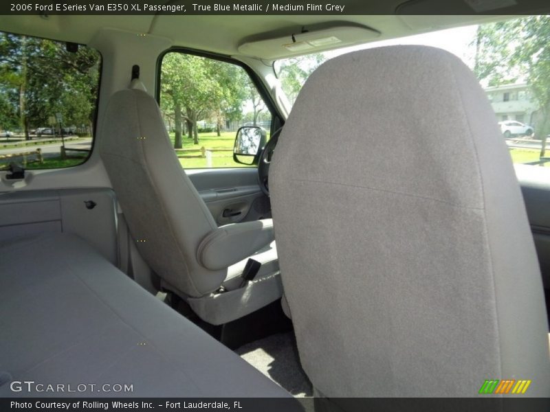 True Blue Metallic / Medium Flint Grey 2006 Ford E Series Van E350 XL Passenger