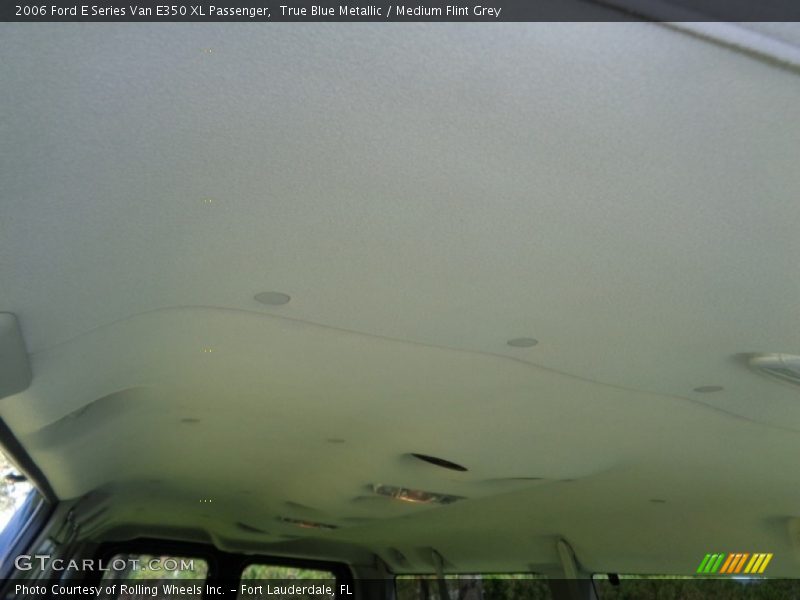 True Blue Metallic / Medium Flint Grey 2006 Ford E Series Van E350 XL Passenger