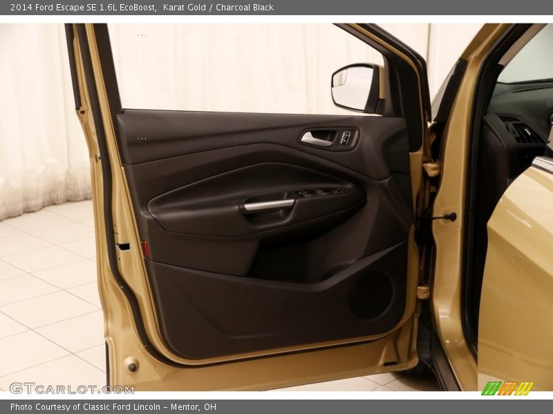Karat Gold / Charcoal Black 2014 Ford Escape SE 1.6L EcoBoost