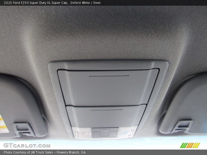 Oxford White / Steel 2015 Ford F250 Super Duty XL Super Cab