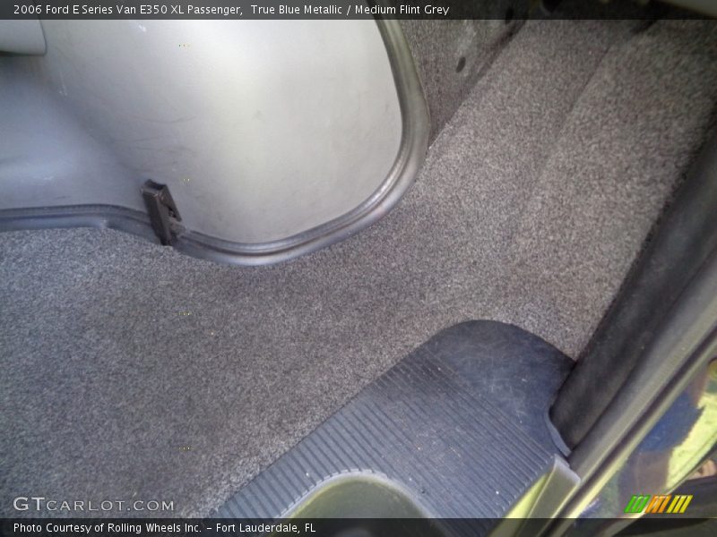True Blue Metallic / Medium Flint Grey 2006 Ford E Series Van E350 XL Passenger