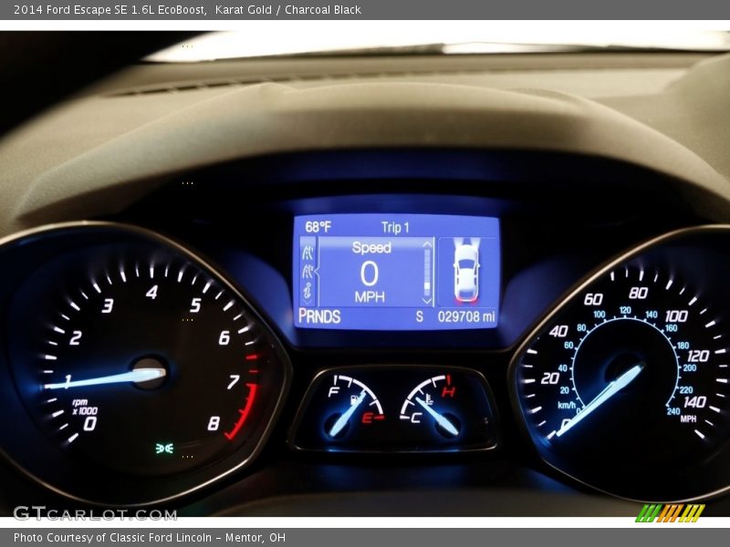 Karat Gold / Charcoal Black 2014 Ford Escape SE 1.6L EcoBoost