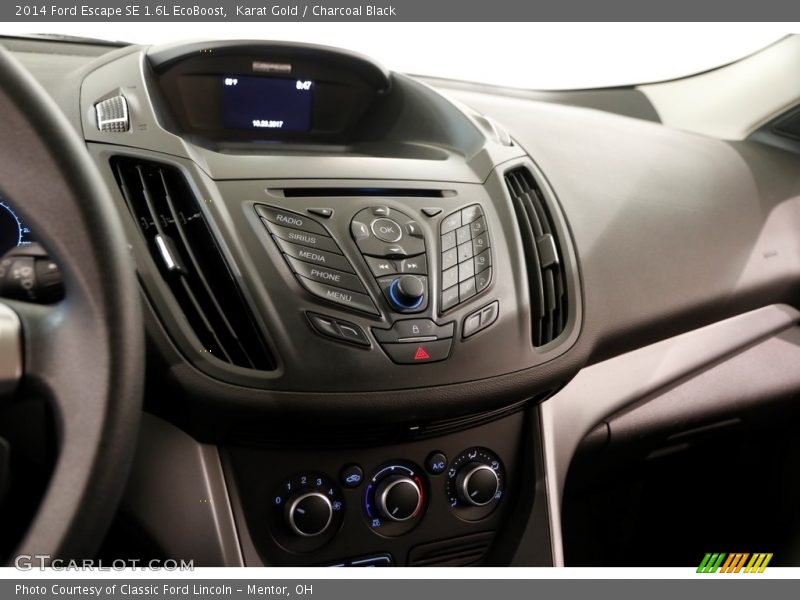 Karat Gold / Charcoal Black 2014 Ford Escape SE 1.6L EcoBoost