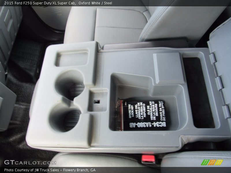 Oxford White / Steel 2015 Ford F250 Super Duty XL Super Cab