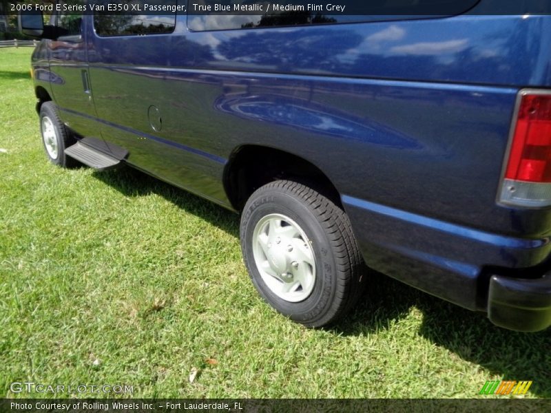 True Blue Metallic / Medium Flint Grey 2006 Ford E Series Van E350 XL Passenger