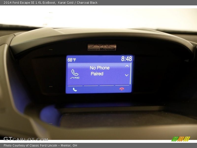 Karat Gold / Charcoal Black 2014 Ford Escape SE 1.6L EcoBoost