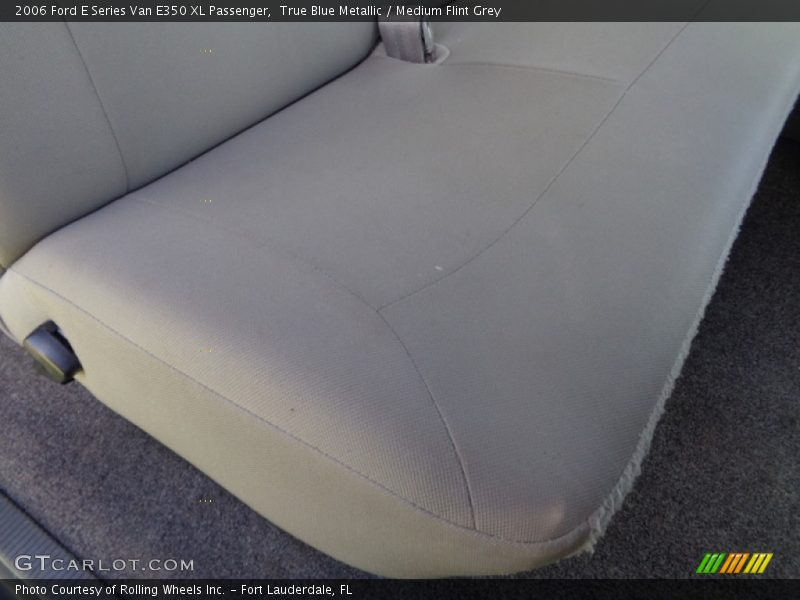 True Blue Metallic / Medium Flint Grey 2006 Ford E Series Van E350 XL Passenger