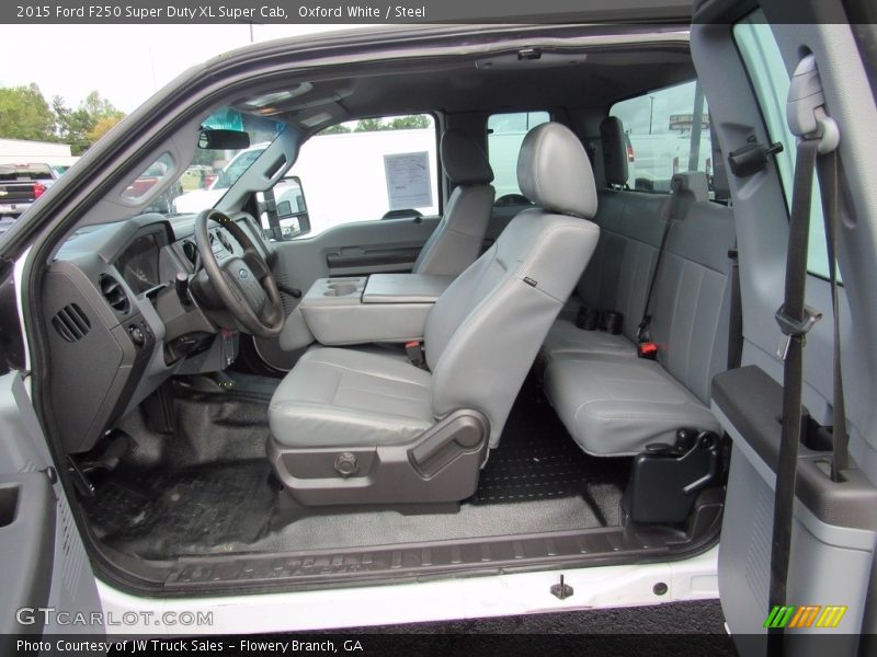 Oxford White / Steel 2015 Ford F250 Super Duty XL Super Cab