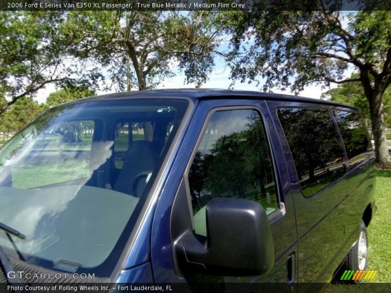 True Blue Metallic / Medium Flint Grey 2006 Ford E Series Van E350 XL Passenger