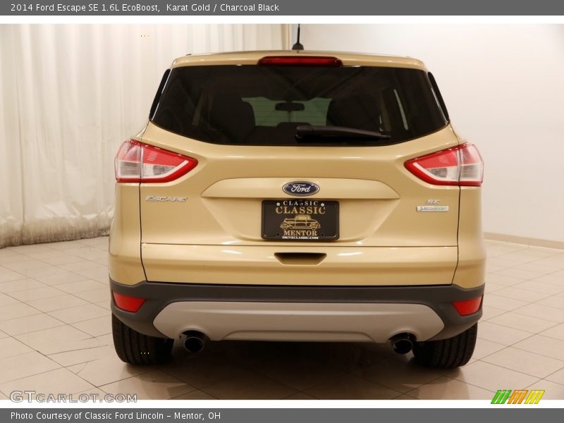 Karat Gold / Charcoal Black 2014 Ford Escape SE 1.6L EcoBoost