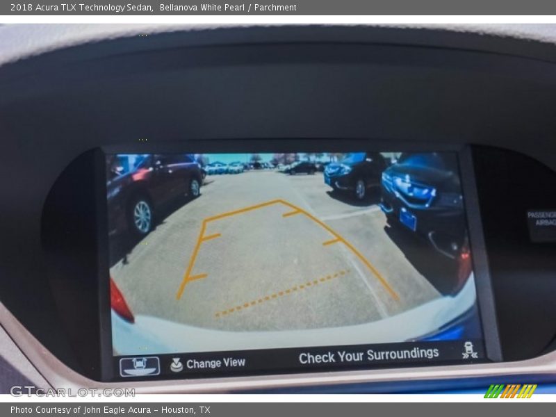 Bellanova White Pearl / Parchment 2018 Acura TLX Technology Sedan