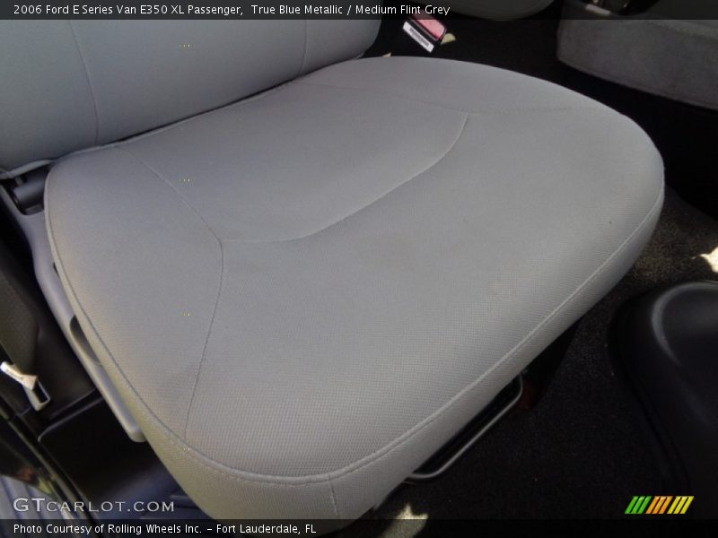 True Blue Metallic / Medium Flint Grey 2006 Ford E Series Van E350 XL Passenger