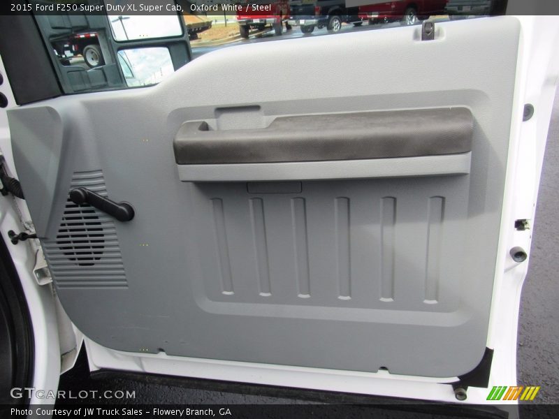 Oxford White / Steel 2015 Ford F250 Super Duty XL Super Cab
