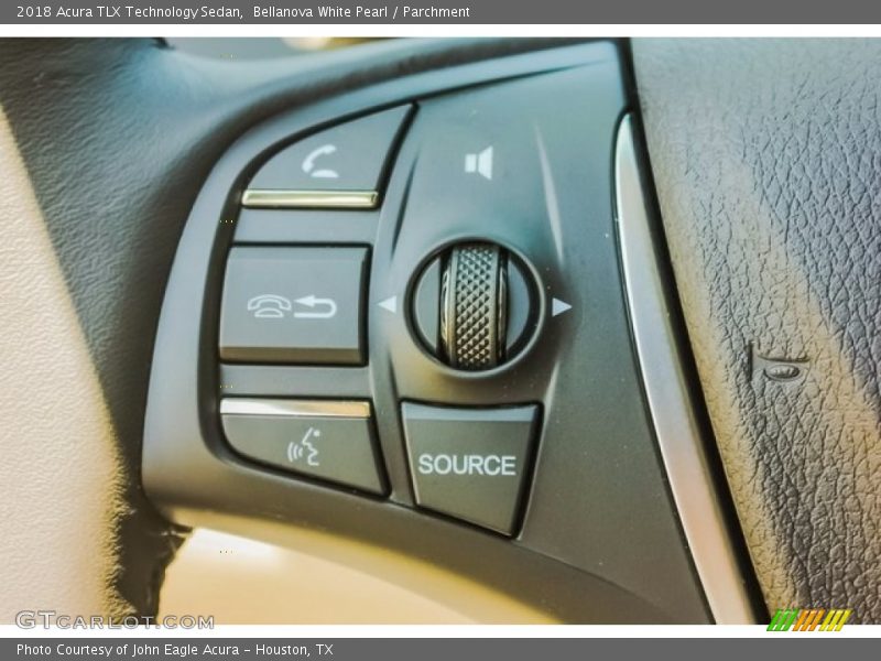 Bellanova White Pearl / Parchment 2018 Acura TLX Technology Sedan