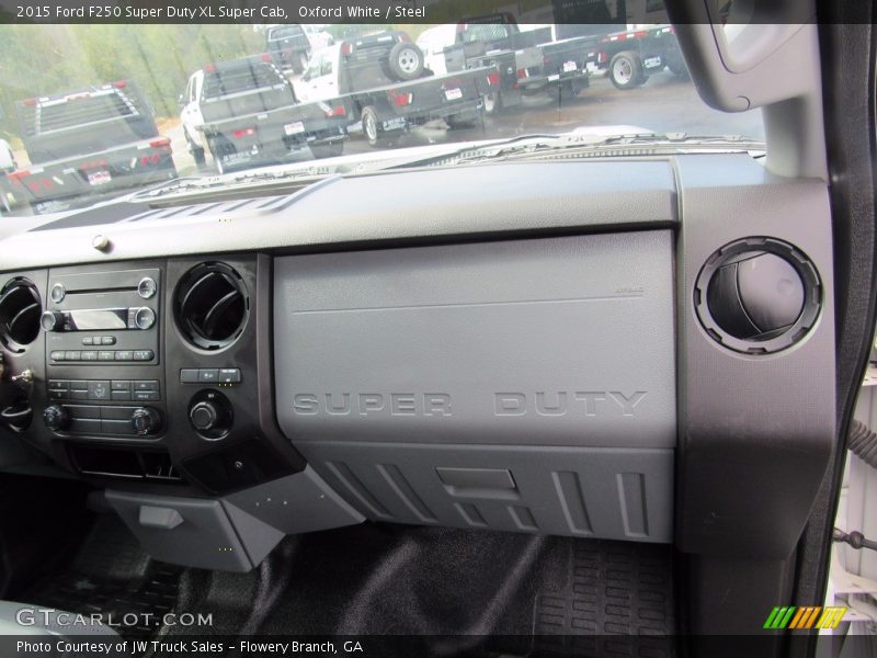 Oxford White / Steel 2015 Ford F250 Super Duty XL Super Cab