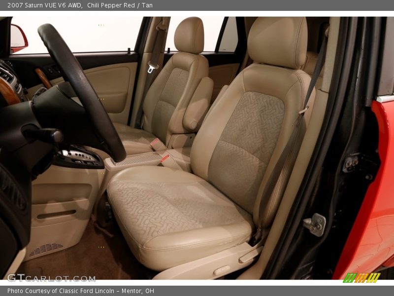 Chili Pepper Red / Tan 2007 Saturn VUE V6 AWD