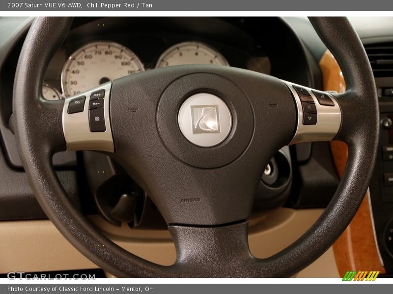 Chili Pepper Red / Tan 2007 Saturn VUE V6 AWD