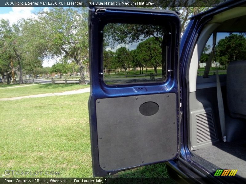 True Blue Metallic / Medium Flint Grey 2006 Ford E Series Van E350 XL Passenger