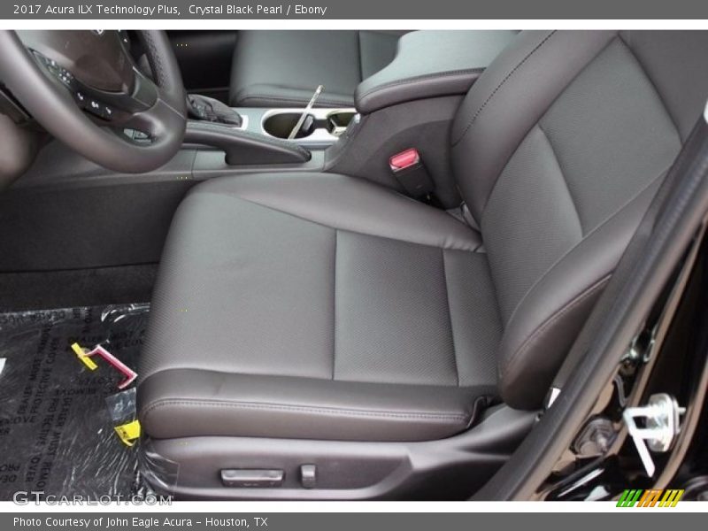 Crystal Black Pearl / Ebony 2017 Acura ILX Technology Plus