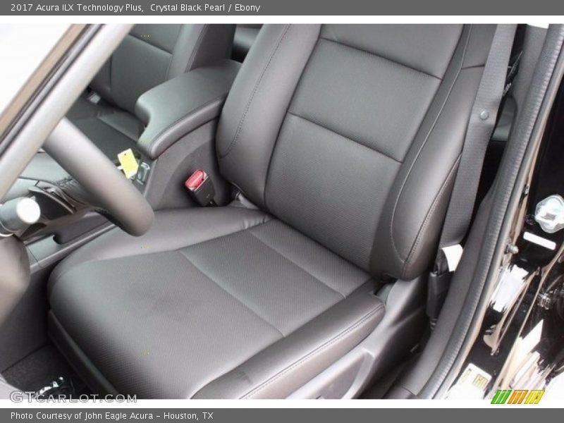 Crystal Black Pearl / Ebony 2017 Acura ILX Technology Plus