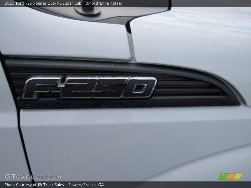 Oxford White / Steel 2015 Ford F250 Super Duty XL Super Cab