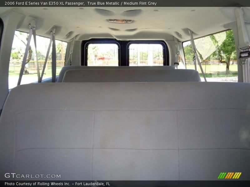 True Blue Metallic / Medium Flint Grey 2006 Ford E Series Van E350 XL Passenger