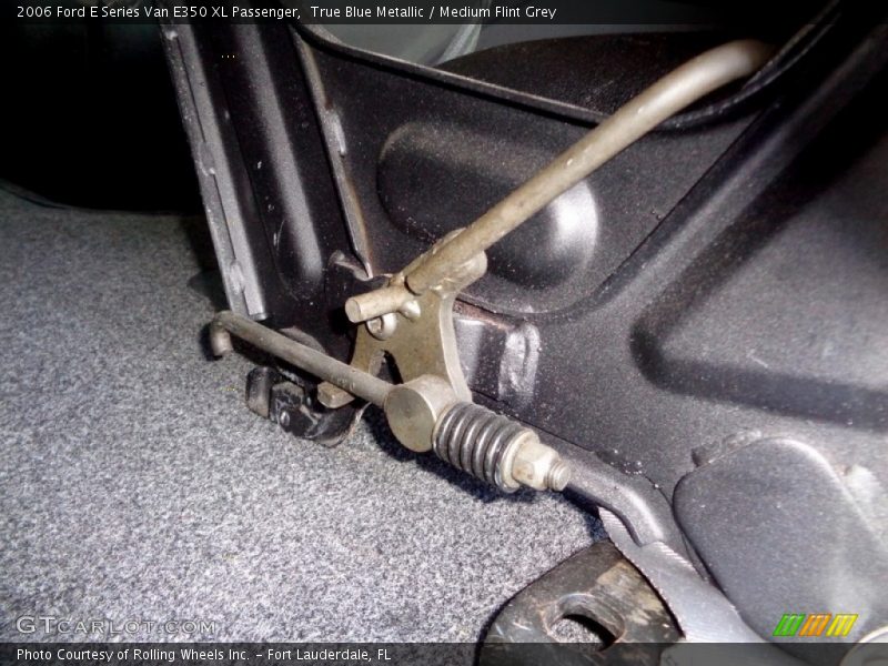 True Blue Metallic / Medium Flint Grey 2006 Ford E Series Van E350 XL Passenger