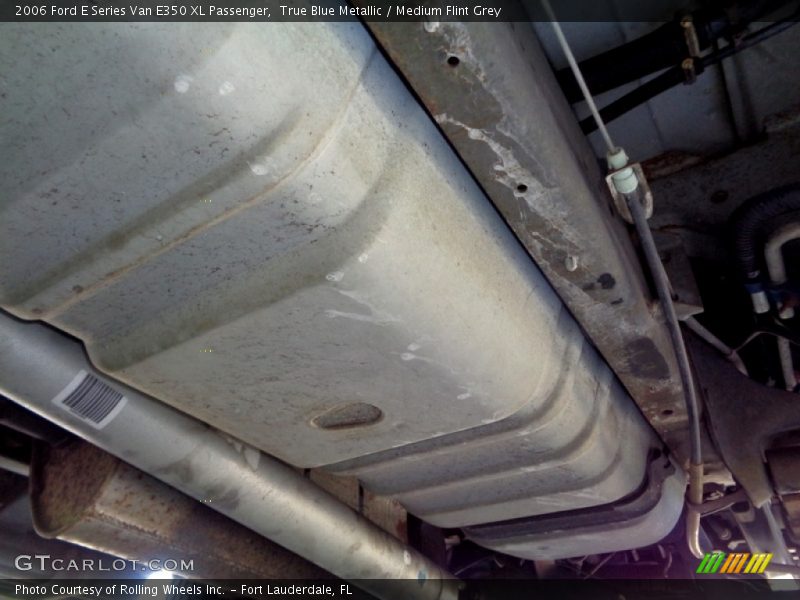 True Blue Metallic / Medium Flint Grey 2006 Ford E Series Van E350 XL Passenger